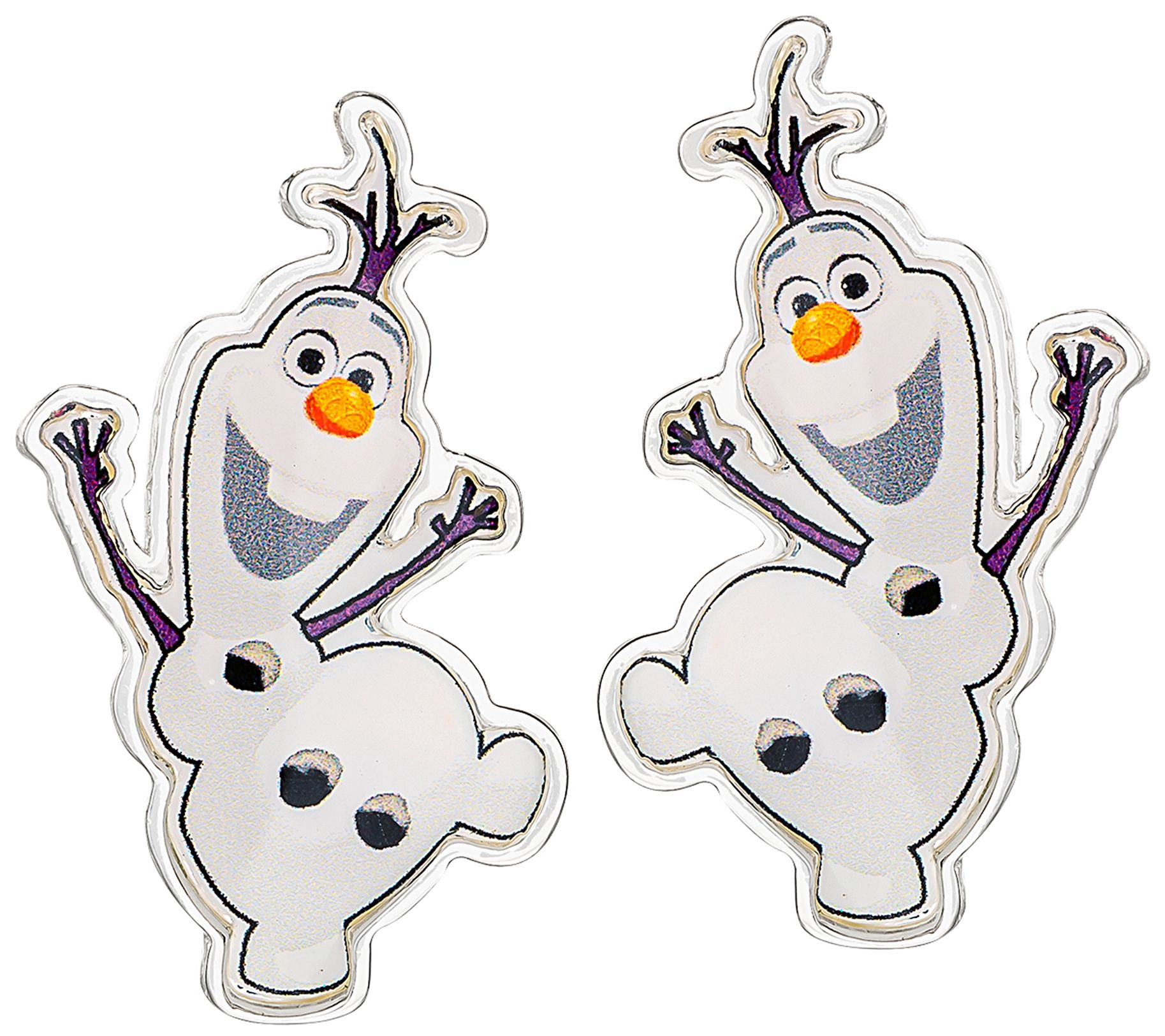 palm Maak een naam Verbinding Disney's Frozen 2 Olaf Stud Earrings - QVC.com