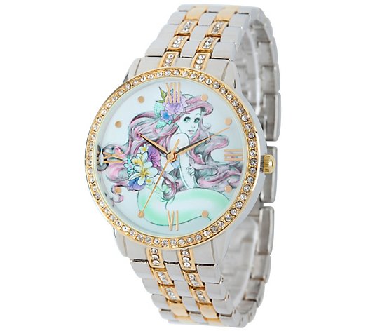 Disney Ariel Women's Glitz Bracelet Watch