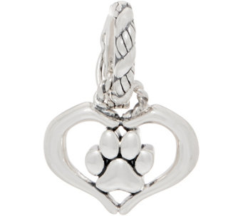 Image result for AI Sterling Silver Paw Print Enhancer