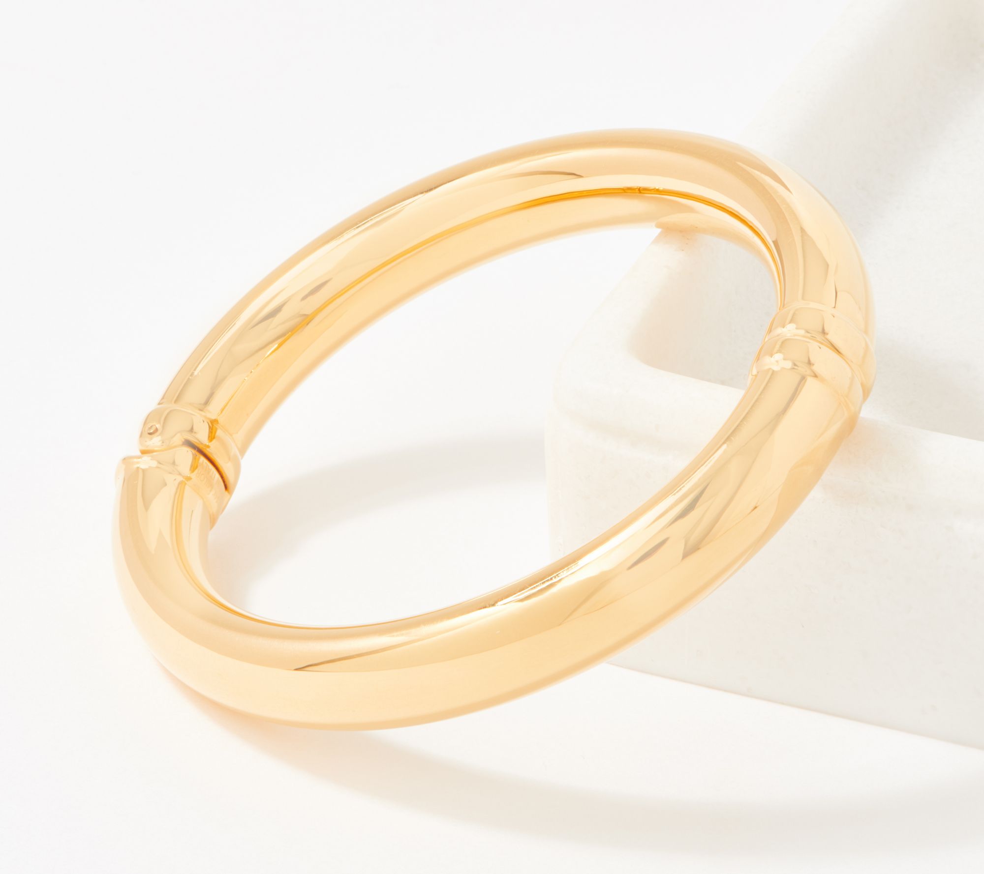 oro-nuovo-hinged-large-bangle-14k-gold-over-resin-qvc