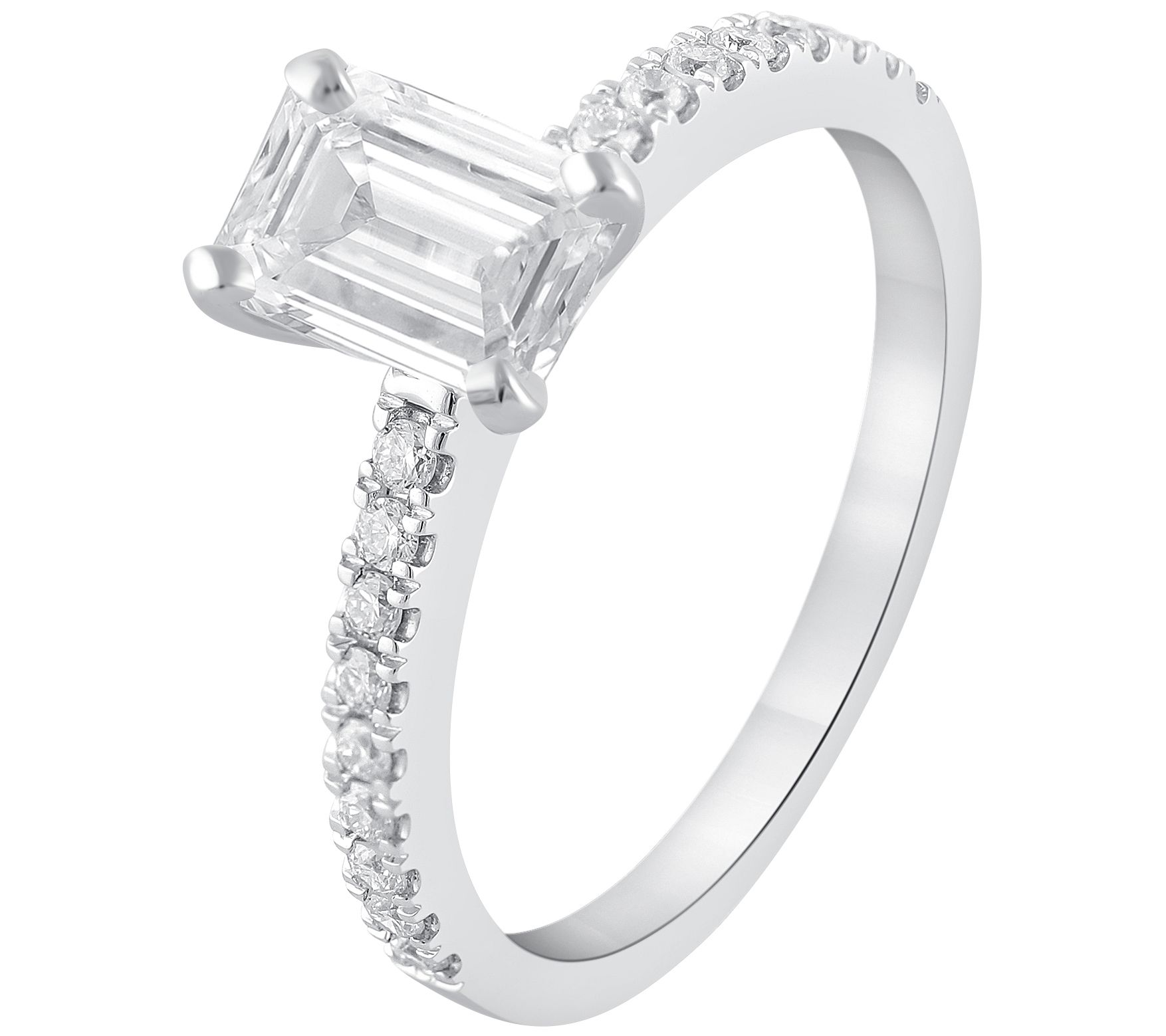 Fire Light Lab Grown 14K Diamond Bridal Set, 1. 50 cttw