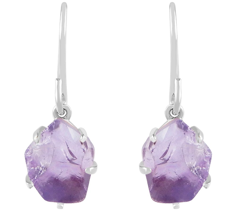 Affinity Gems Sterling Silver Gemstone Dangle Earrings
