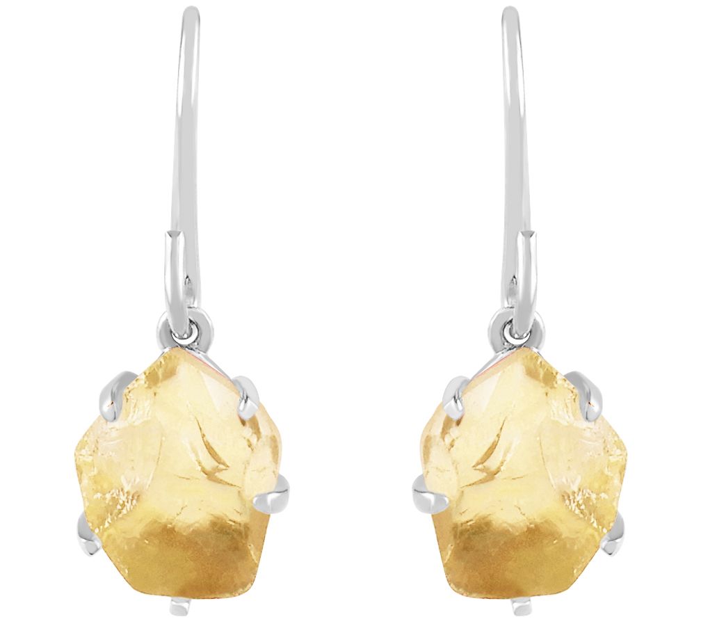 Affinity Gems Sterling Silver Gemstone Dangle Earrings