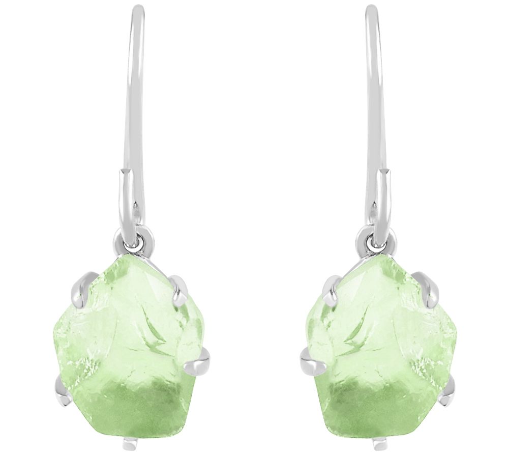 Affinity Gems Sterling Silver Gemstone Dangle Earrings
