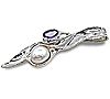 Hagit Sterling Silver Pendant with Cultured Pea rl & Gemstone, 1 of 1