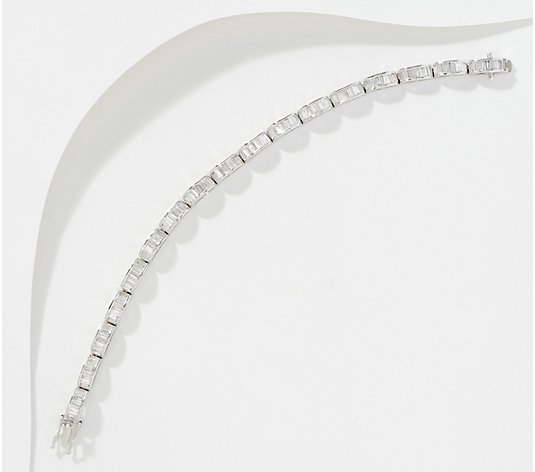 Affinity Diamonds Baguette Tennis Bracelet, 14K