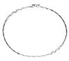 Goddaughters Sterling Angel Eyes White Topaz Twisted Bangle, 1 of 2