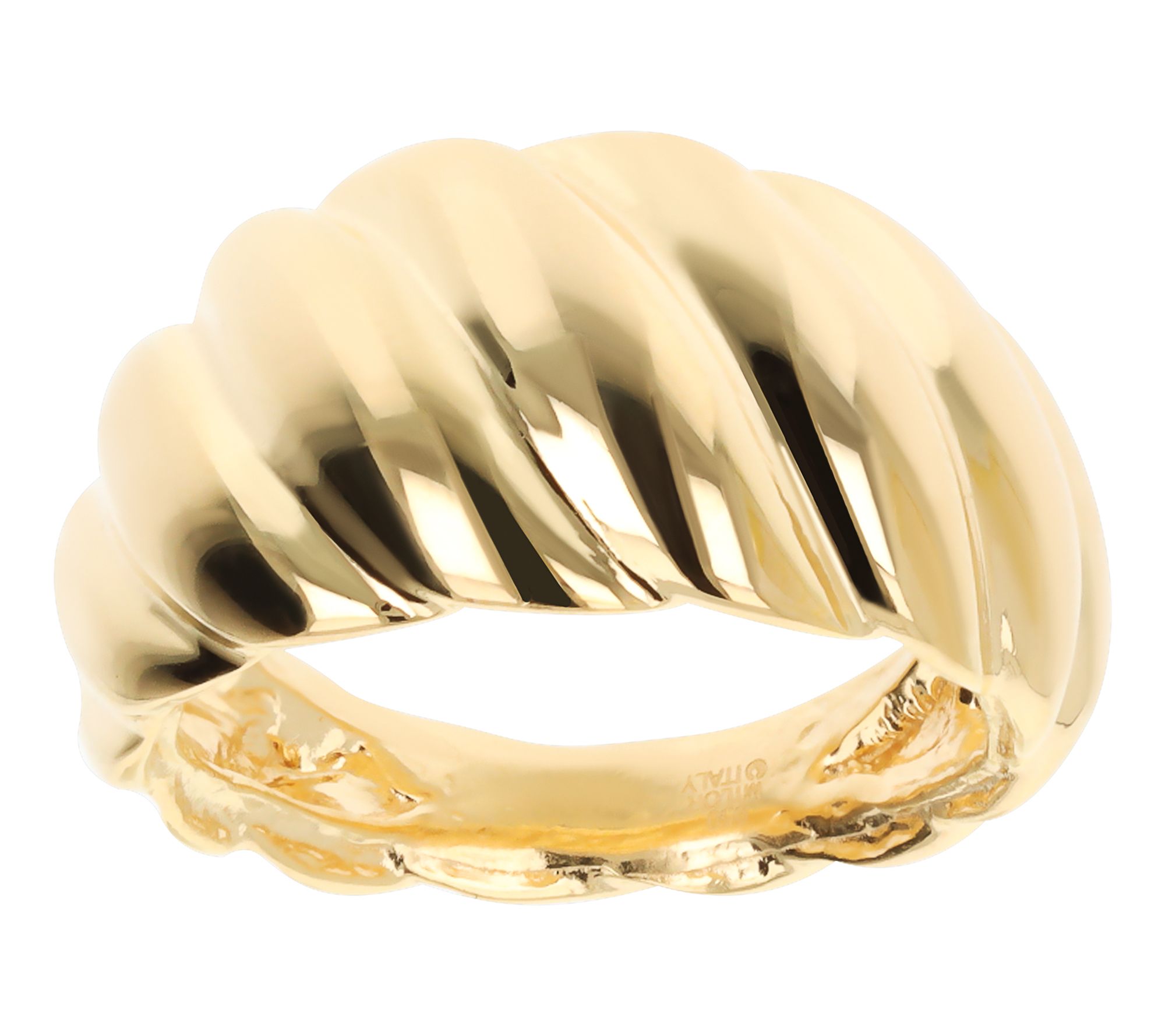 UltraFine 950 Silver Croissant Ring