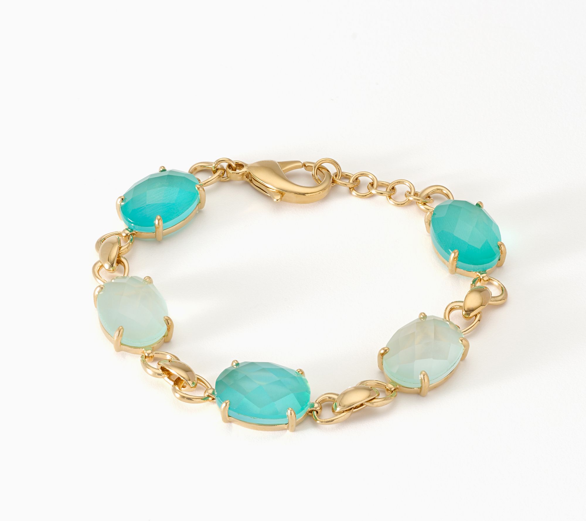 JEN by Jennifer Miller Doublet Link Bracelet, Sterling Silver