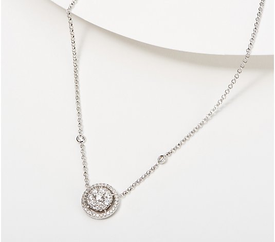 Affinity Diamonds 0.50 cttw Necklace Sterling Silver