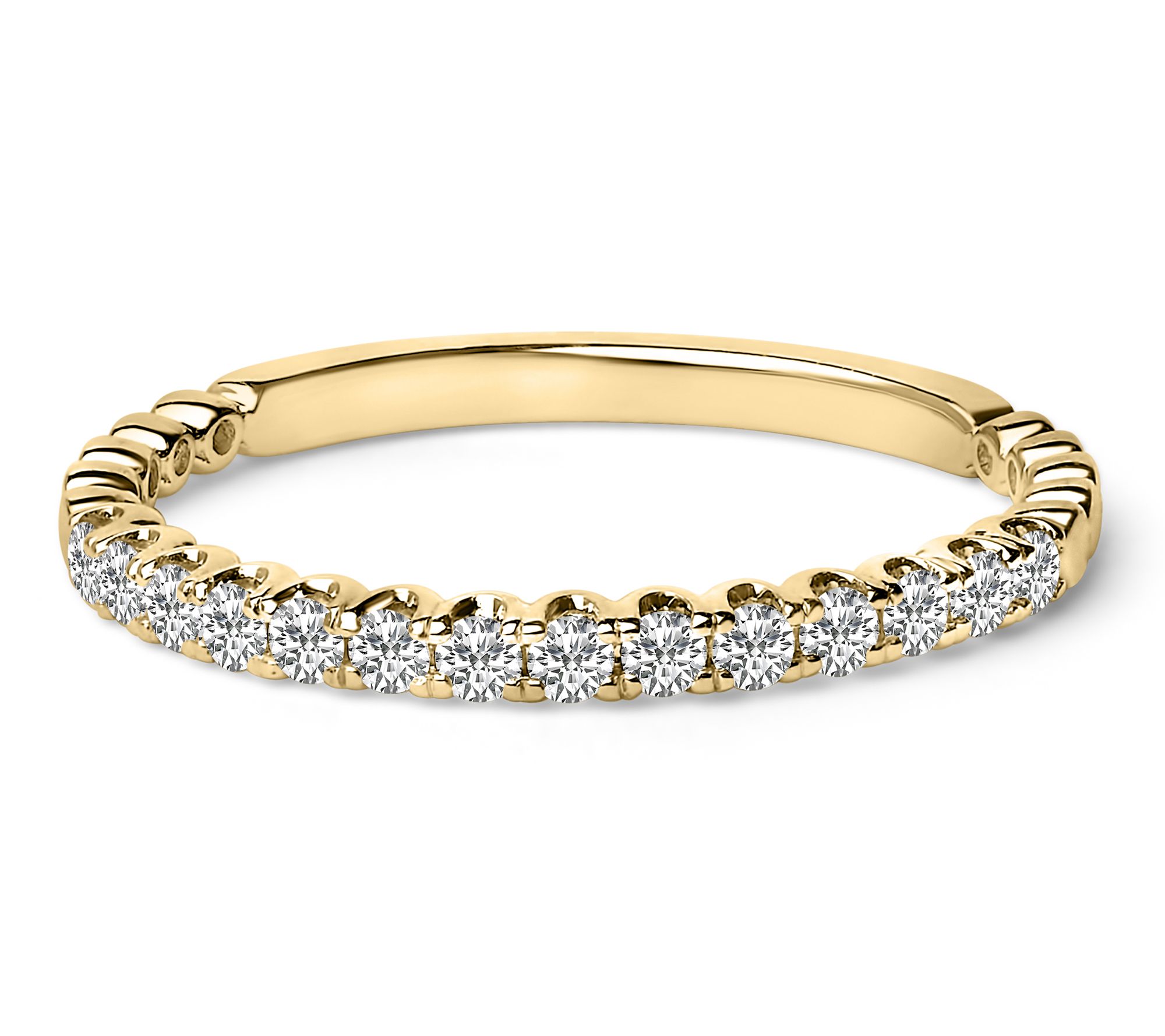 Haus of Brilliance 0.25 cttw Diamond Wedding Ring, 14K Gold