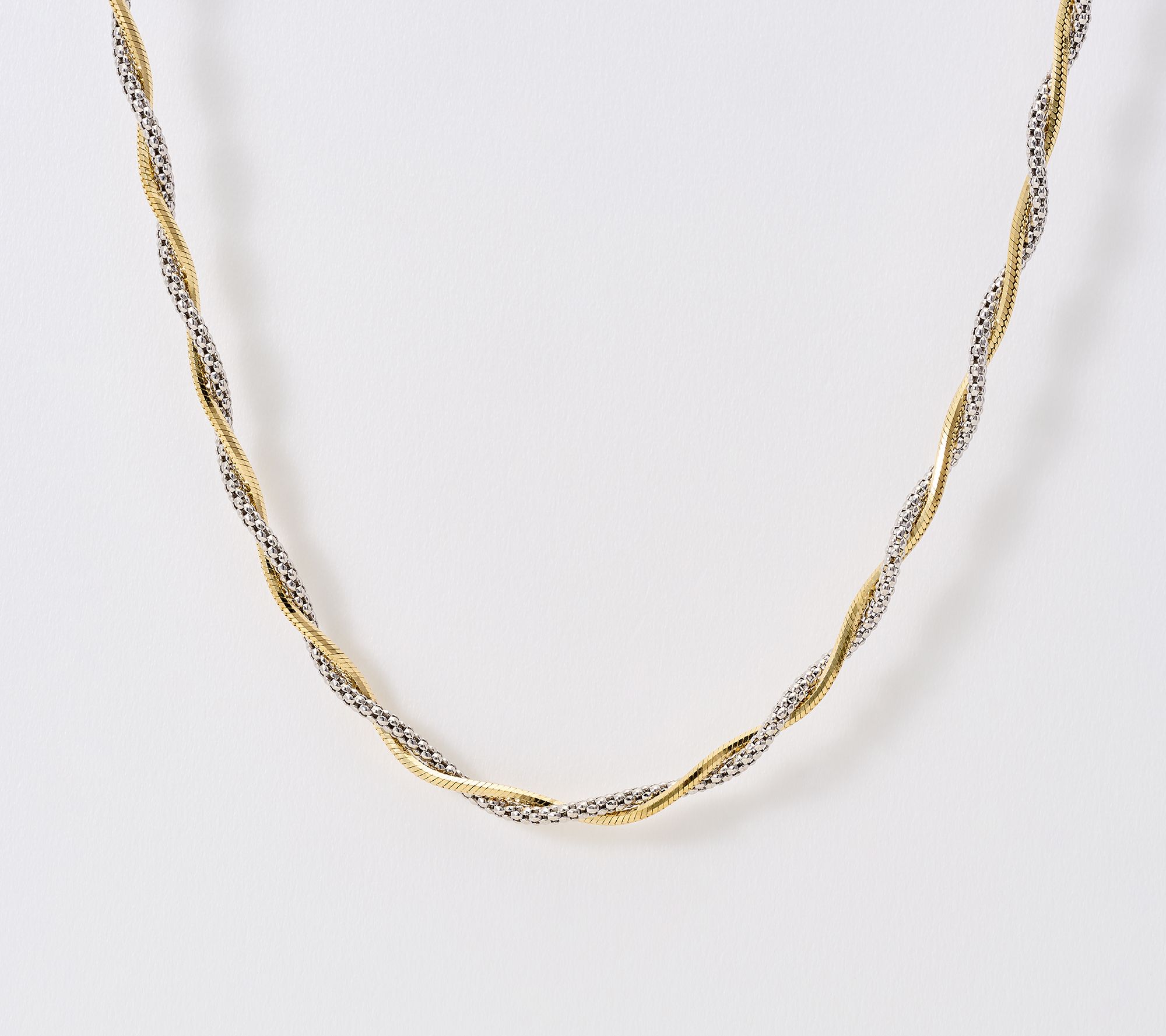 David Markstein Bronze Debut Wrapped Double Necklace