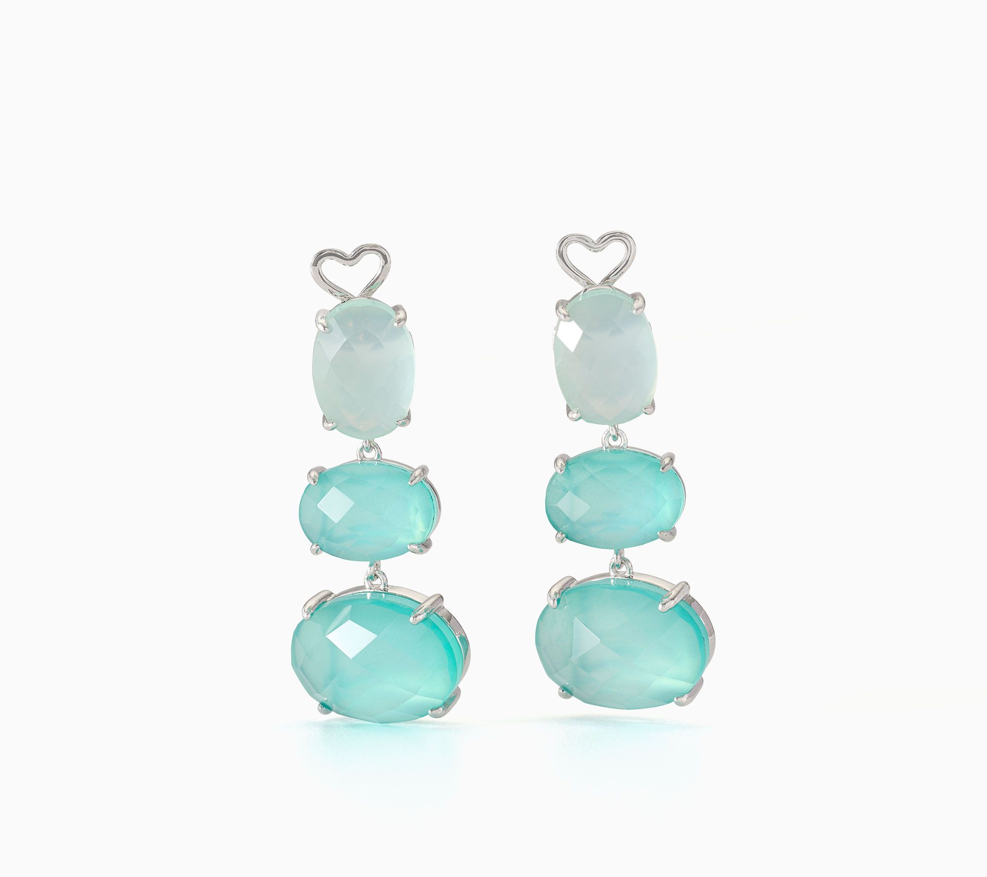 JEN by Jennfier Miller Oval Doublet Dangle Earrings, 14K