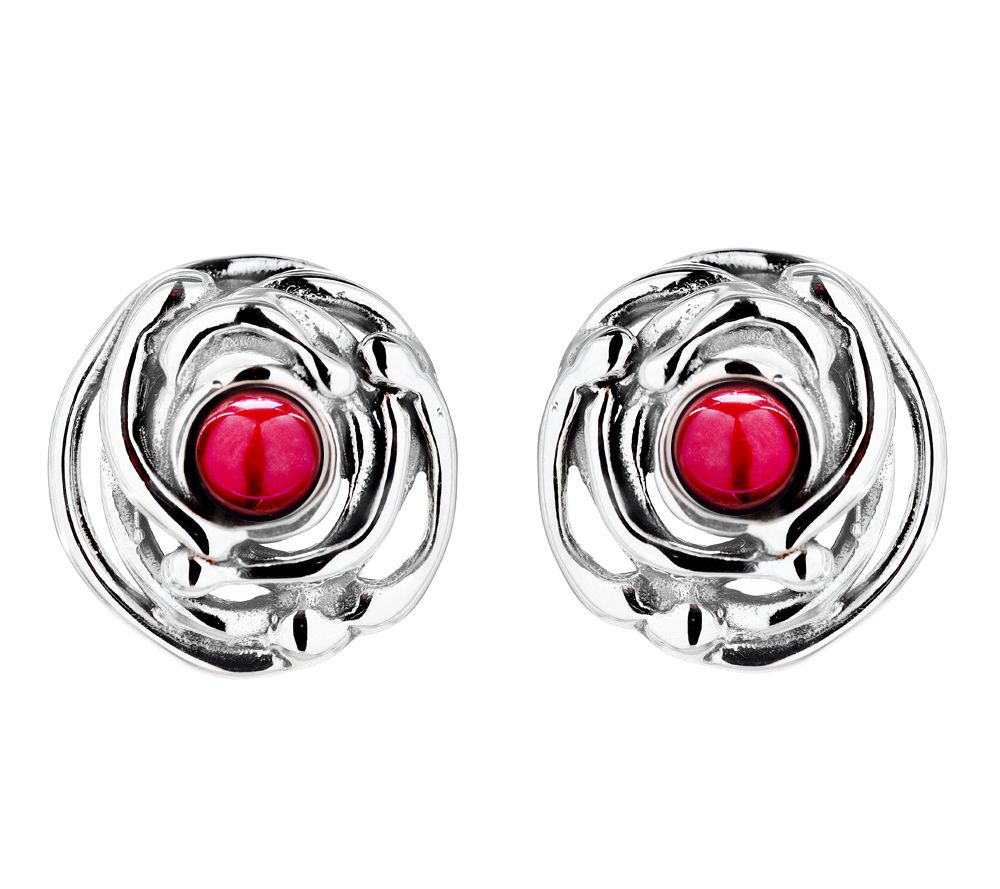 Hagit Cultured Pearl Stud Earrings, Sterling