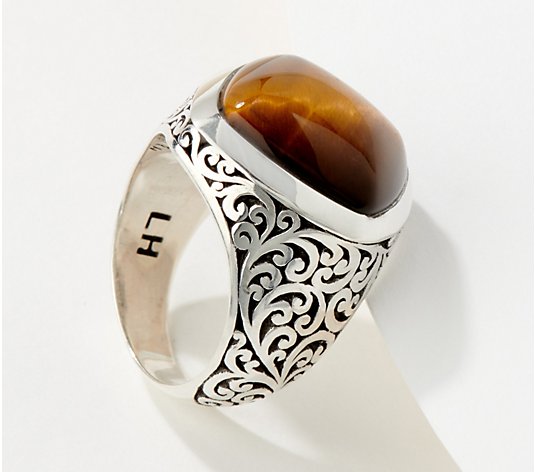 Lois Hill Sterling Silver Gemstone Ring