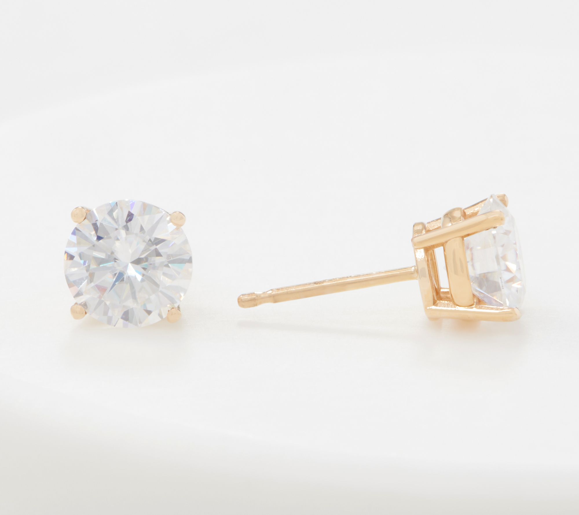 Qvc on sale moissanite earrings