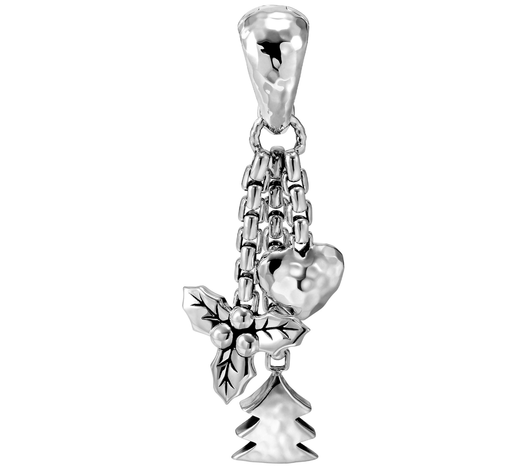 JAI Sterling Silver Christmas Charm Enhancer