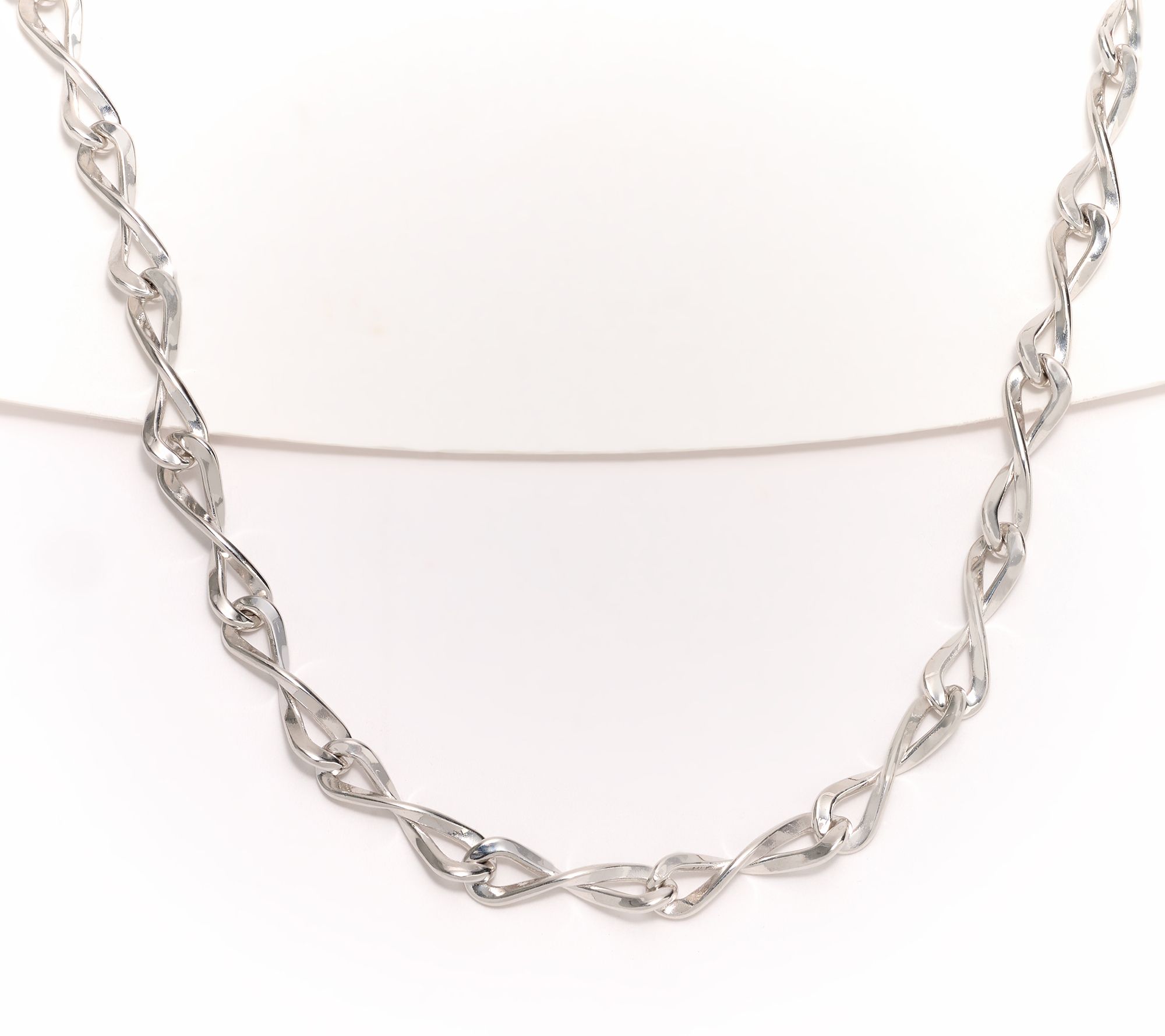 Christian James by Scott Grimes Sterling 20" Eternity Link Necklace 16.5g