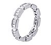 Diamonique 1.00 cttw Eternity Band Ring, Sterli ng Silver, 1 of 2