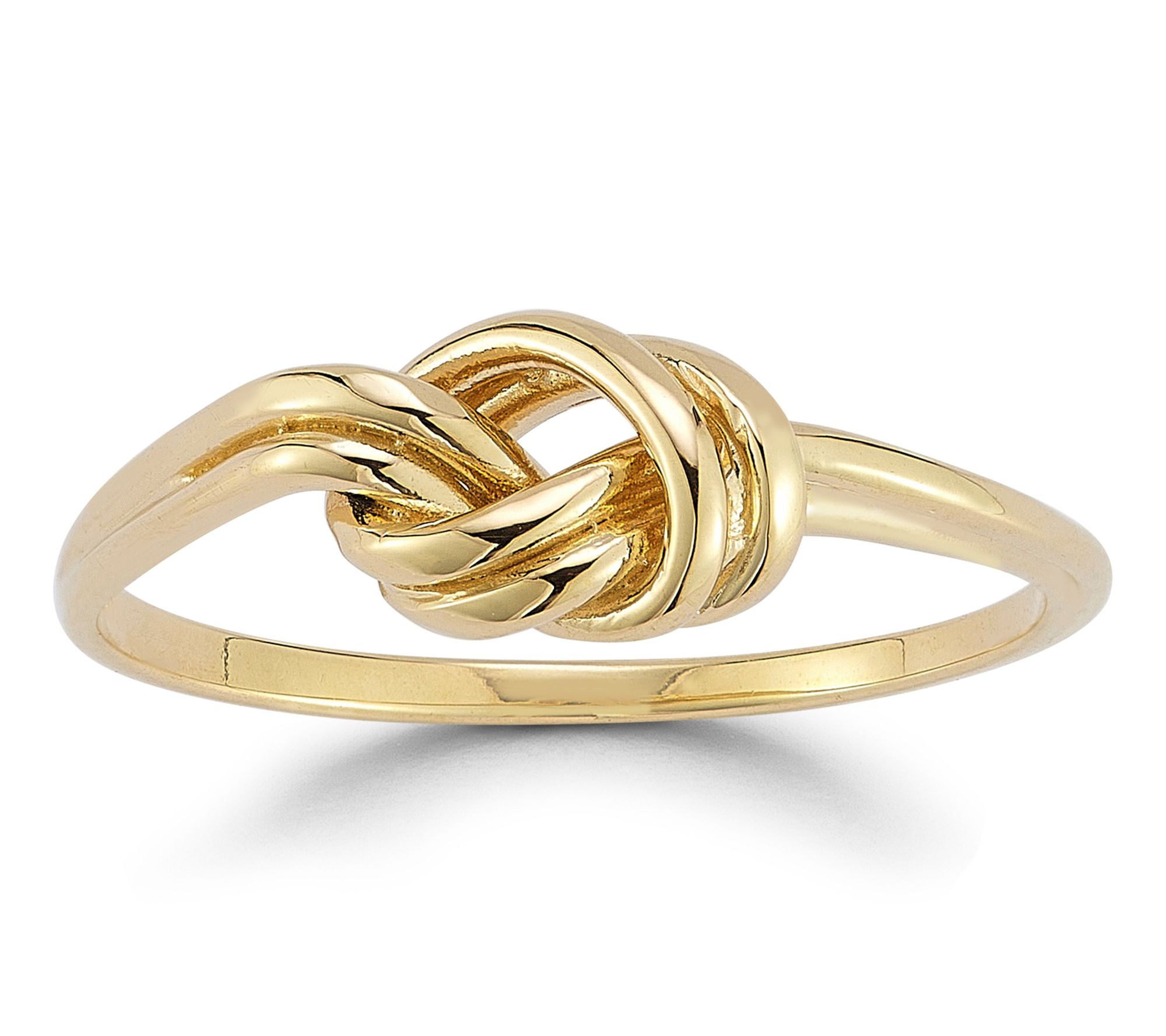 Italian Gold Love Knot Ring, 14K