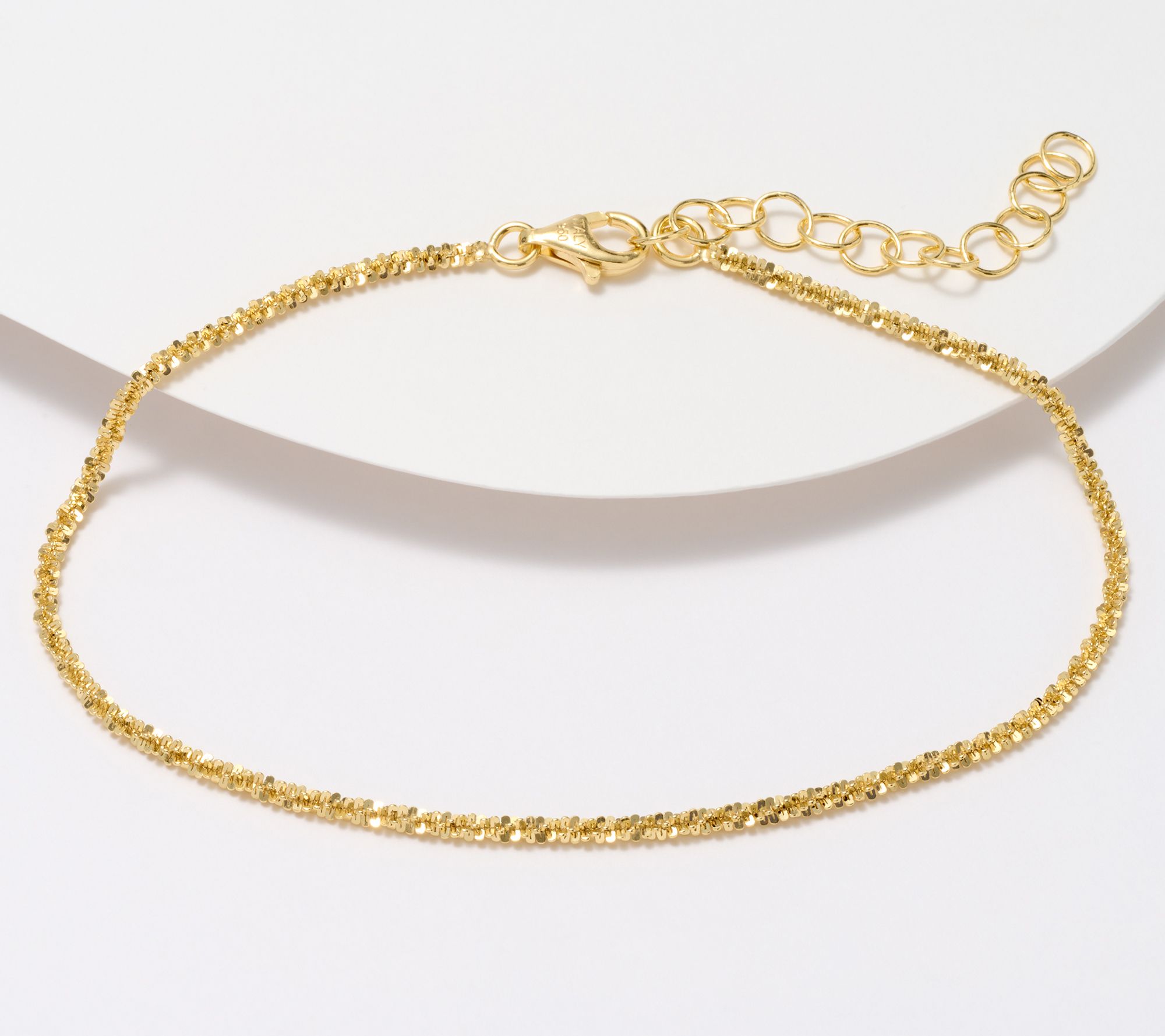 "As Is" UltraFine 950 Silver Margherita Chain Anklet