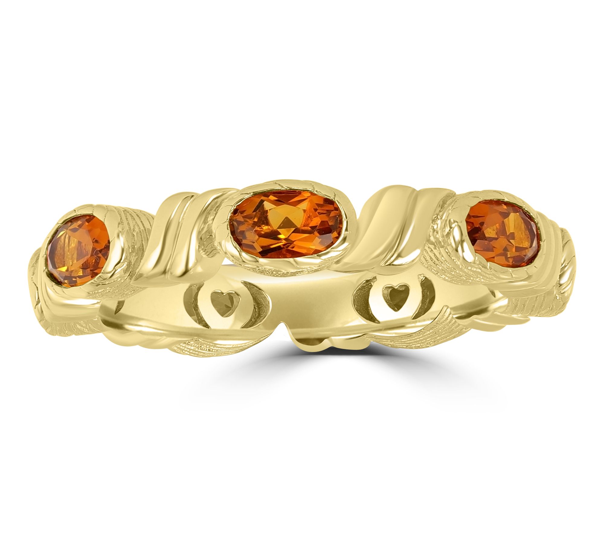 Christian James x Scott Grimes 14K Gold Clad Gemstone Ring