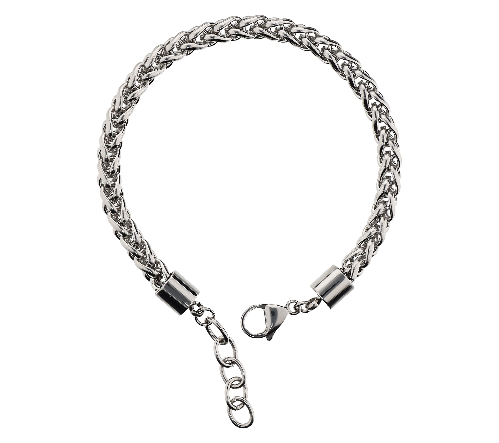Steel By Design Men's Spiga Chain Bracelet