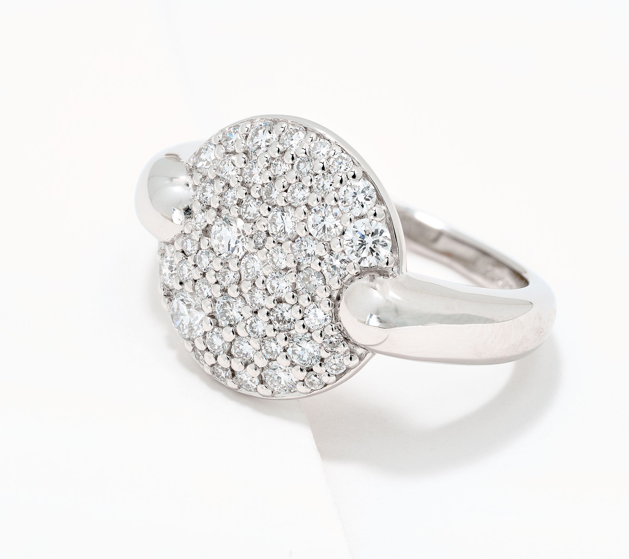 JEN by Jennifer Miller Cobblestone Round Lab Grown Diamond Ring