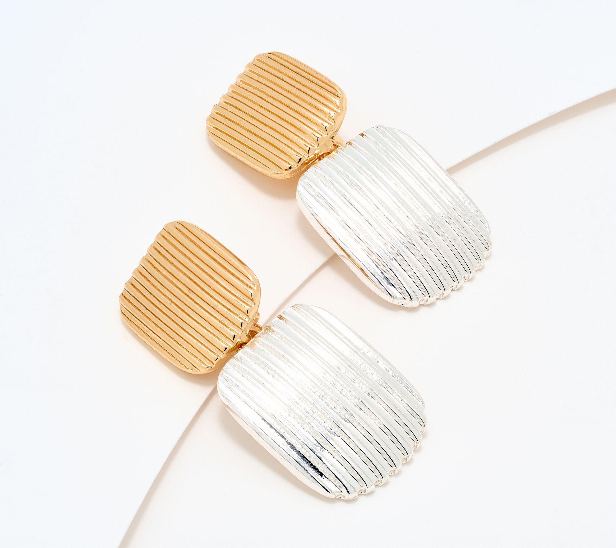 Susan Graver Classic Block Earrings