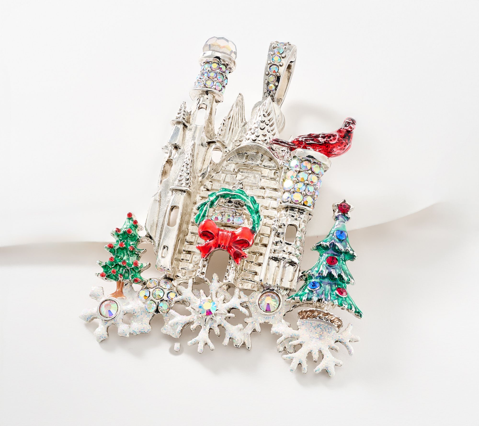 Kirks Folly Fairyland Winter Palace Foldover Magnetic Pndnt