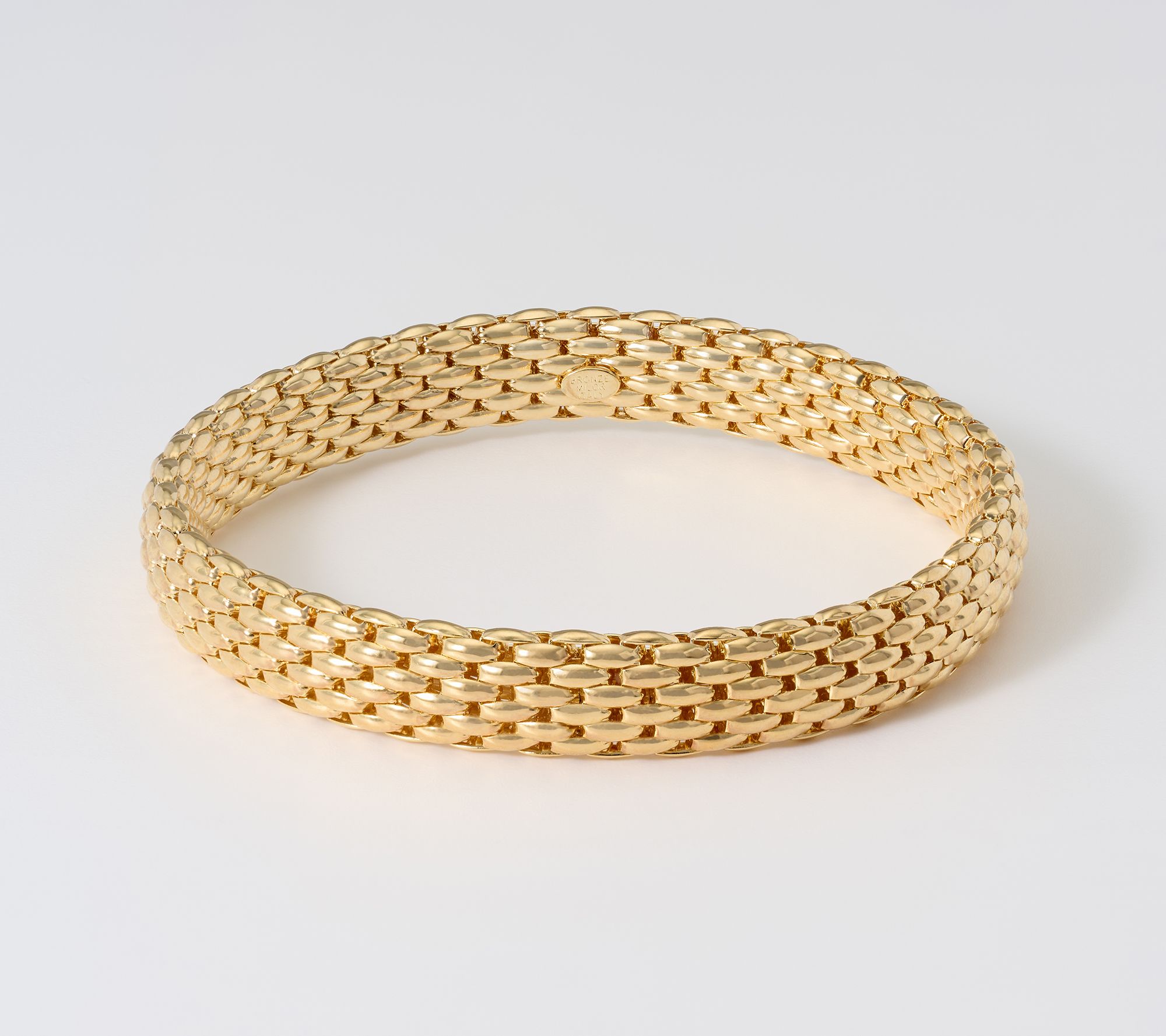 David Markstein Bronze Innovative Stretch Mesh Bracelet
