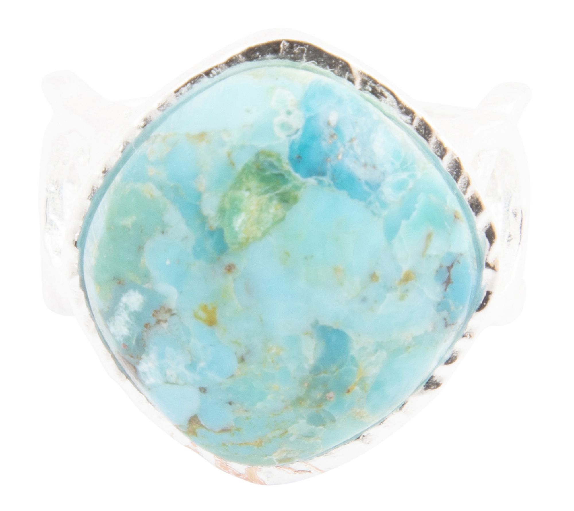 Barse Artisan Crafted Hypnosis Blue Turquoise Ring