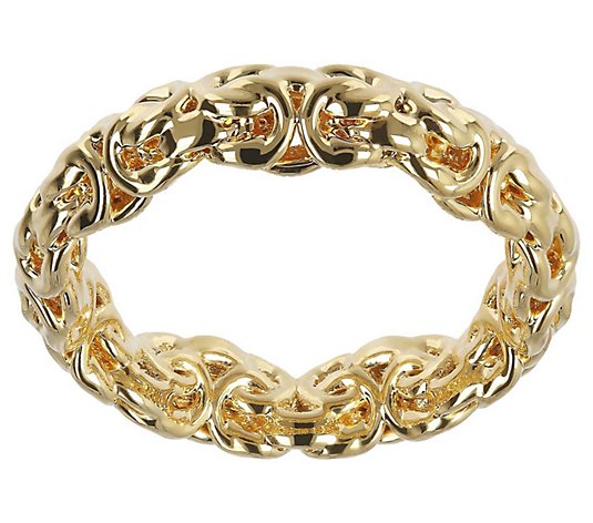 Oro Nuovo Polished Byzantine Band Ring, 14K