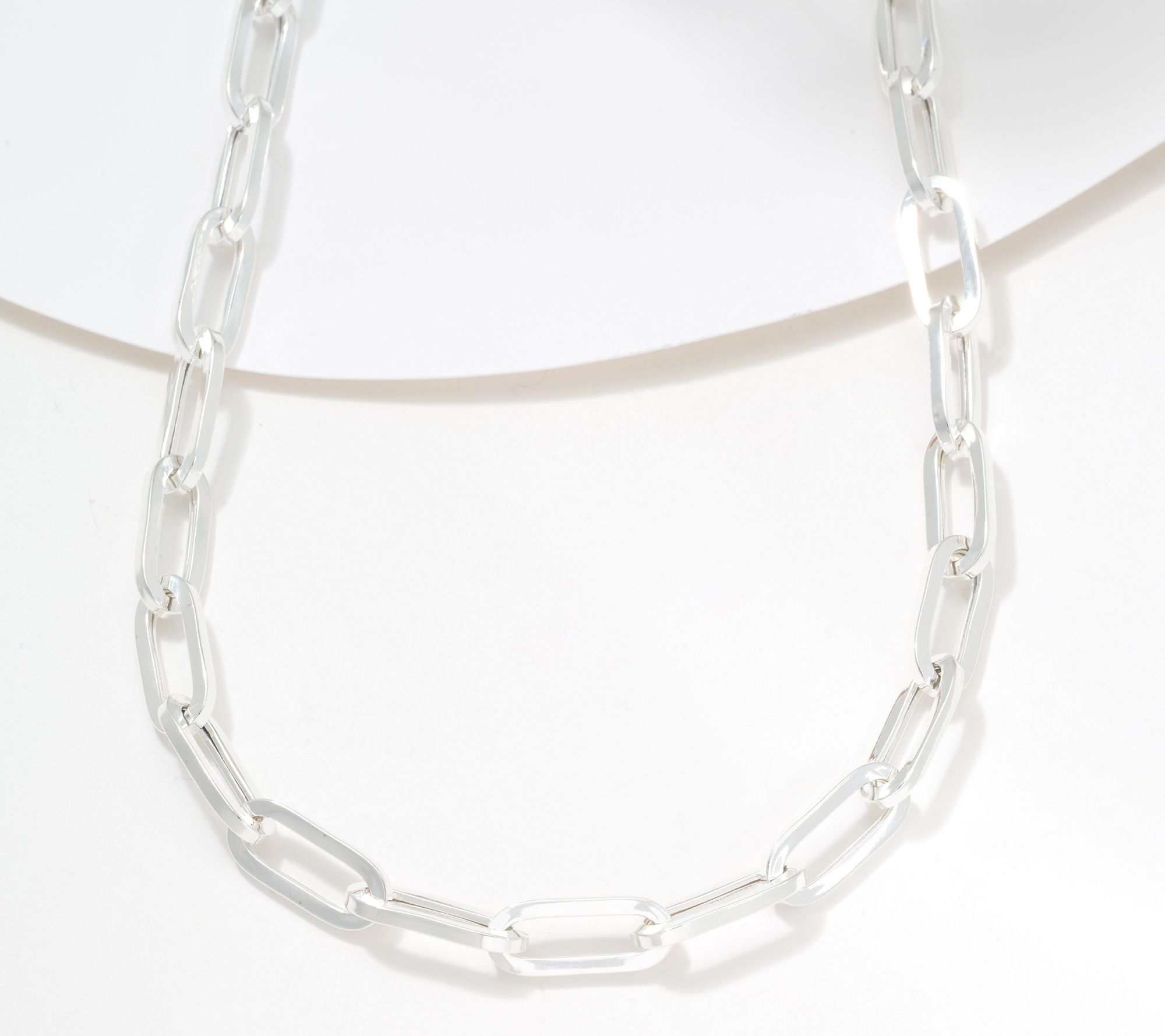 UltraFine 950 Silver Hidden Magnetic Closure 18" Necklace