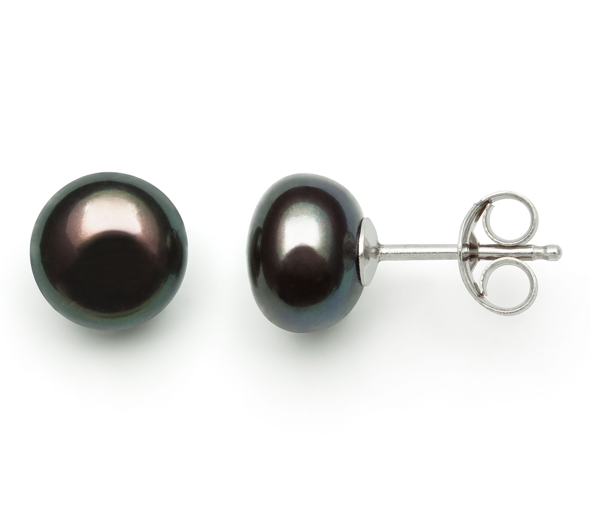 Amour De Pearl 7-8mm Cultured Pearl Stud Earrings, Sterling