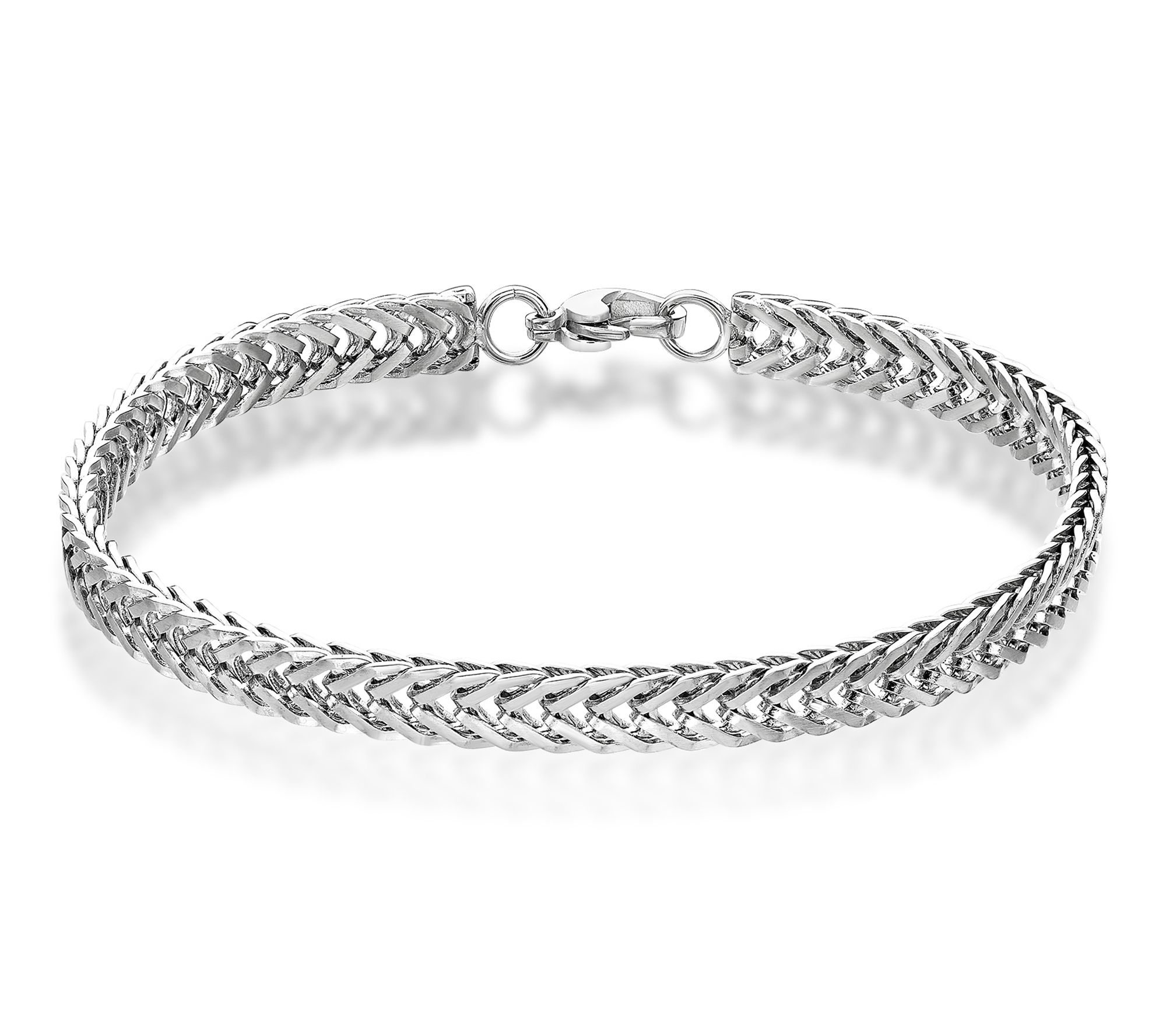 LYNX Men's Matte Stainless Steel Bracelet