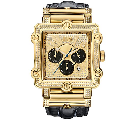 JBW Men's Phantom Gold-Plated Stainless Watch