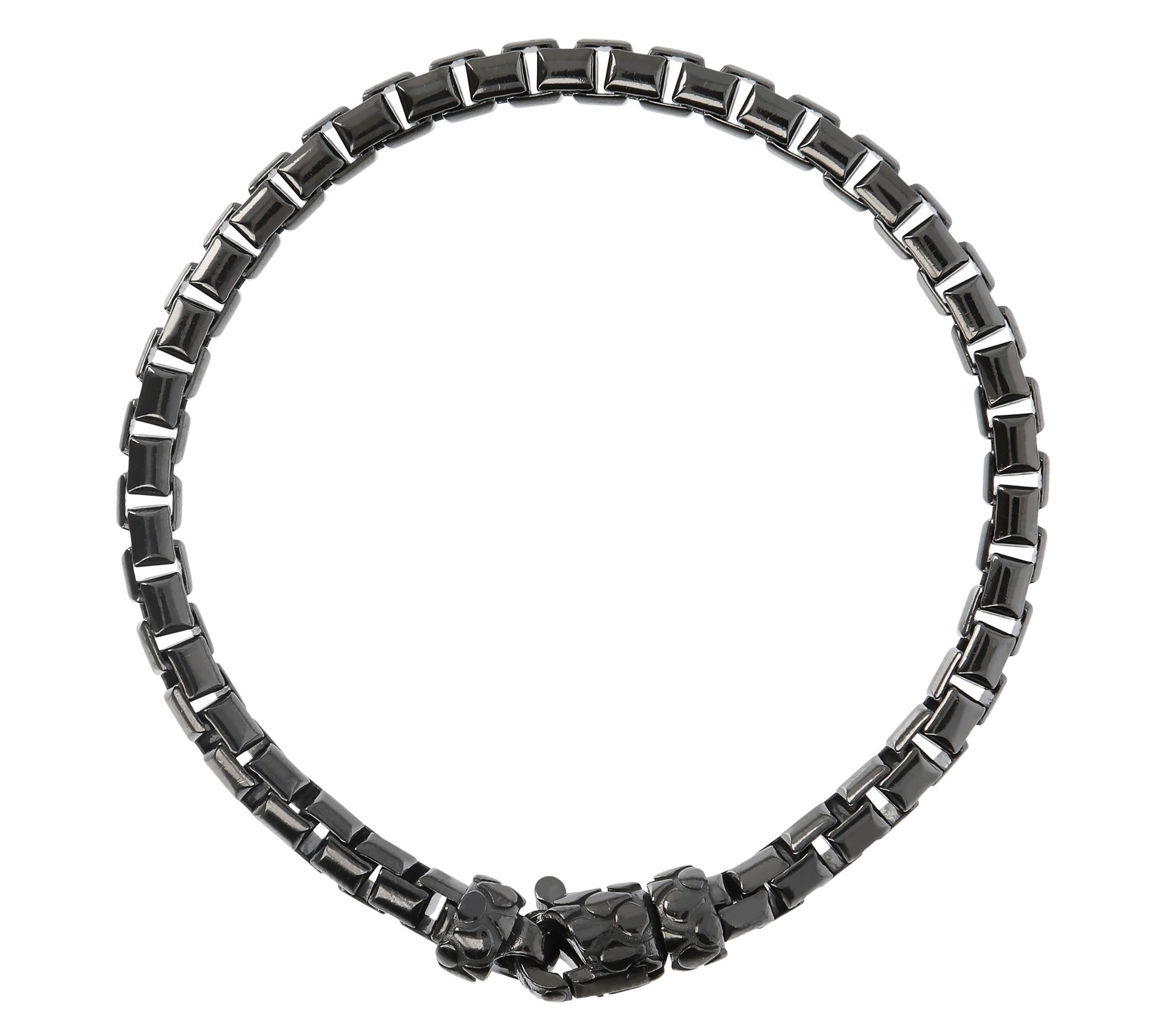 Mistero Sterling Silver 8-1/2" Bold Unisex Bracelet 29.0g