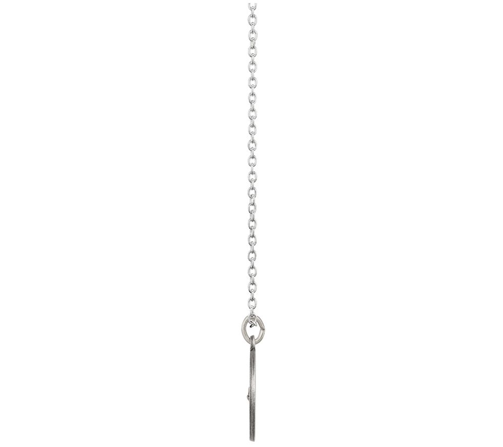 Sterling Silver St. Gerard Medal with Chain - QVC.com