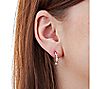 Black Hills Demi Hoop Earrings Sterling/12K, 2 of 2