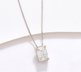 Fire Light Lab Grown Diamond 1.5ct Solitaire Necklace, 14K