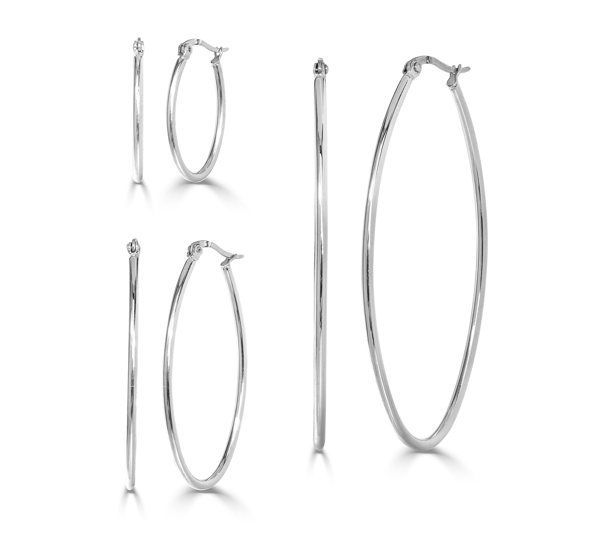 Qvc steel deals by design earrings