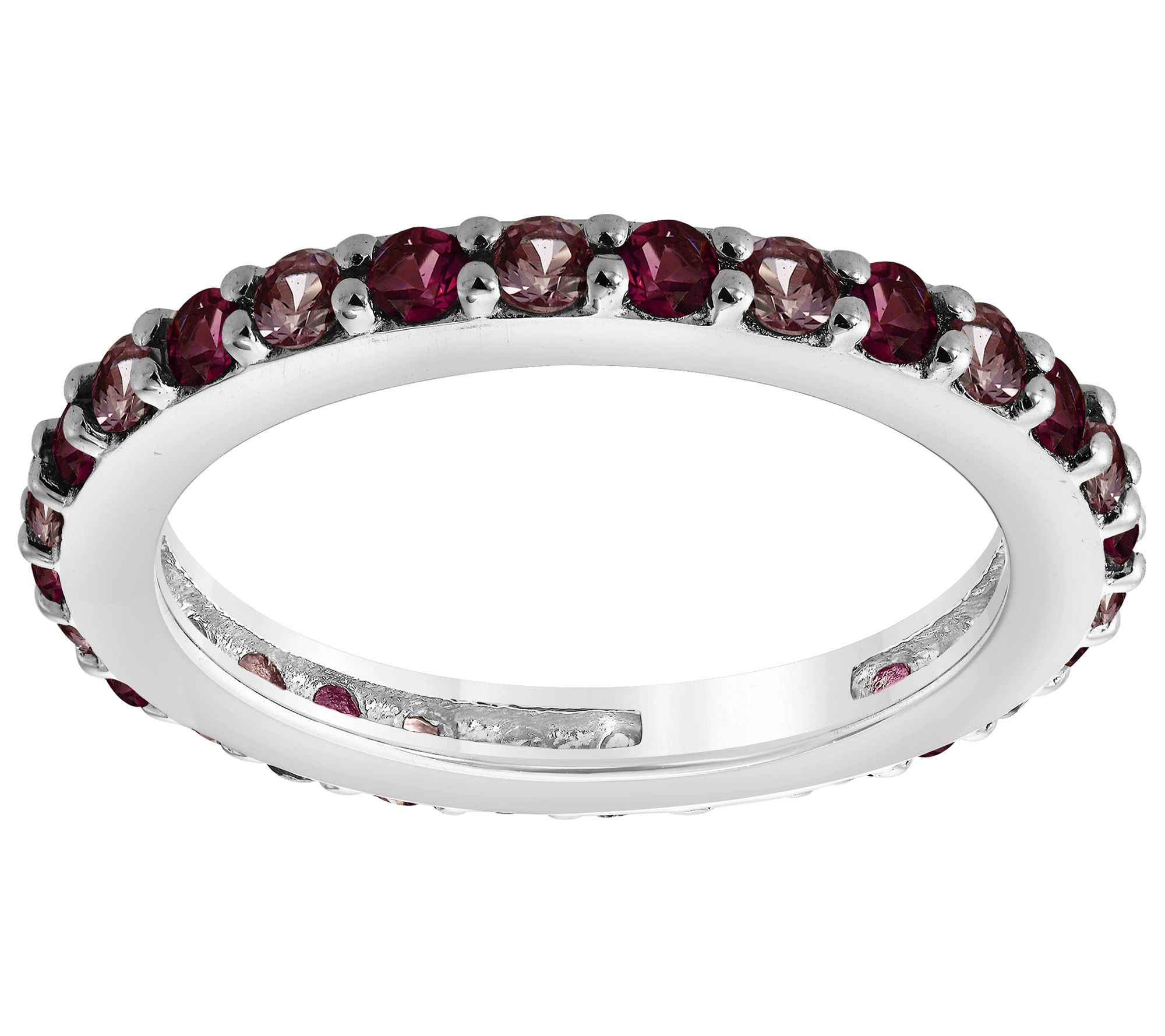 Affinity Gems Multi-Gemstone Band Ring, Sterling Silver