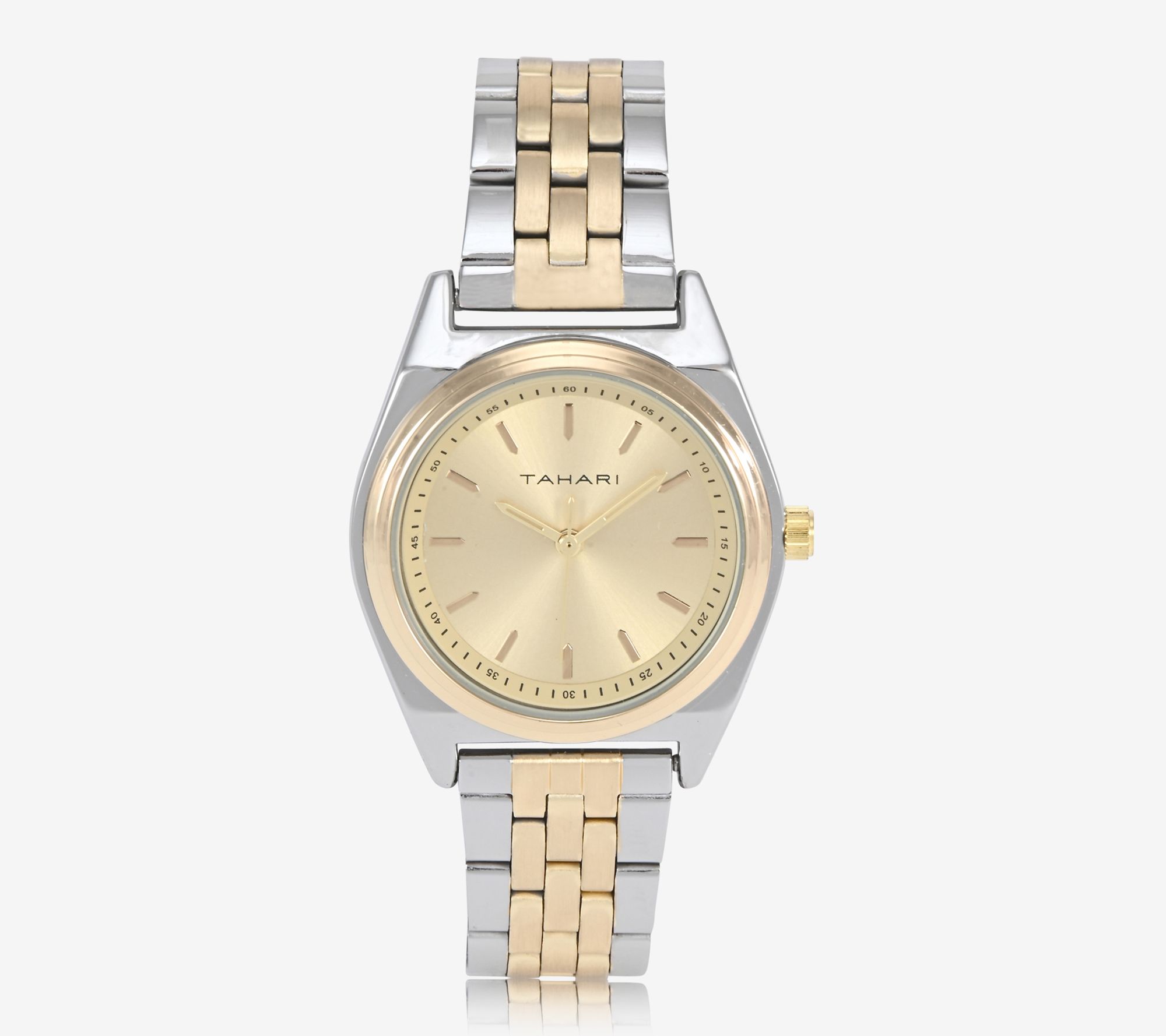 Tahari Women's Two-Tone Goldtone Dial Watch