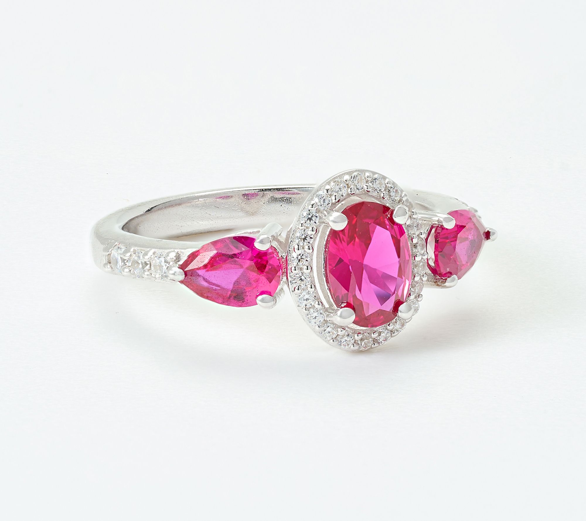 Diamonique x Kathy Levine Heritage Ring, Sterling Silver