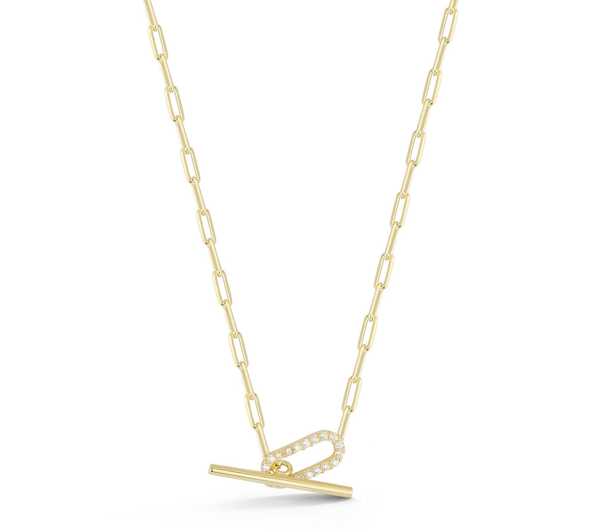 Sterlina Silver Toggle Choker Necklace, Sterling