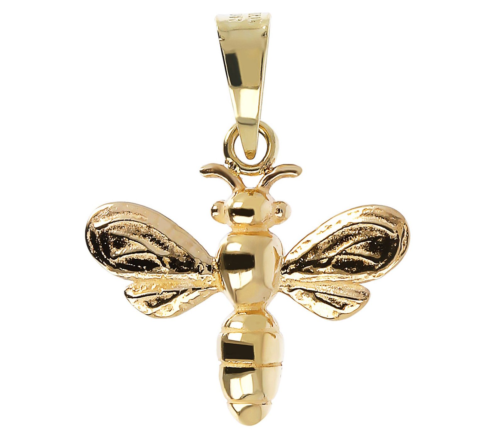 Details about   14k 14kt Yellow Gold 3-Dimensional Honey Bee Pendant 21mm X 13mm