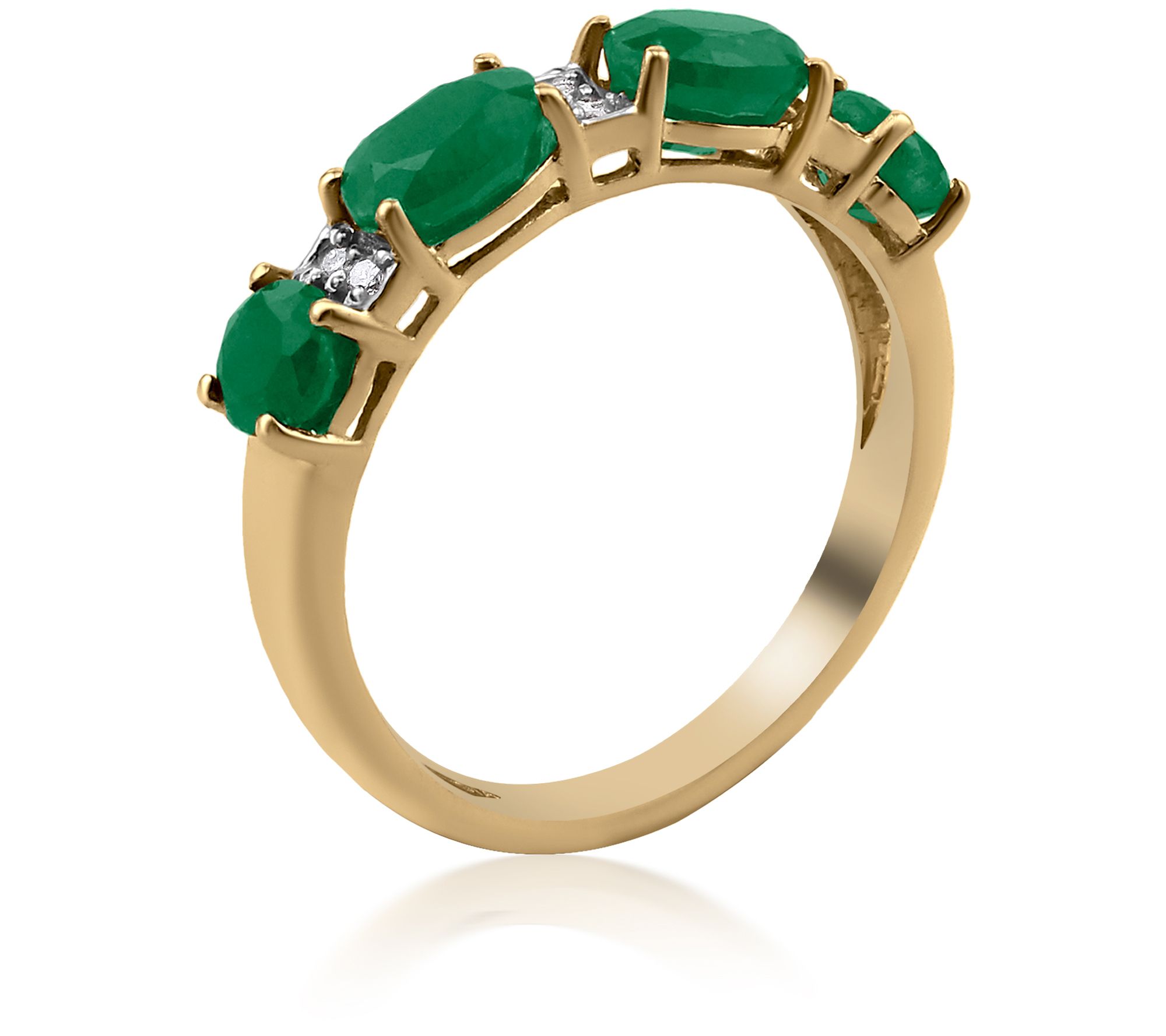 Affinity Gems Precious Gemstone & Diamond Ring, 14K Gold