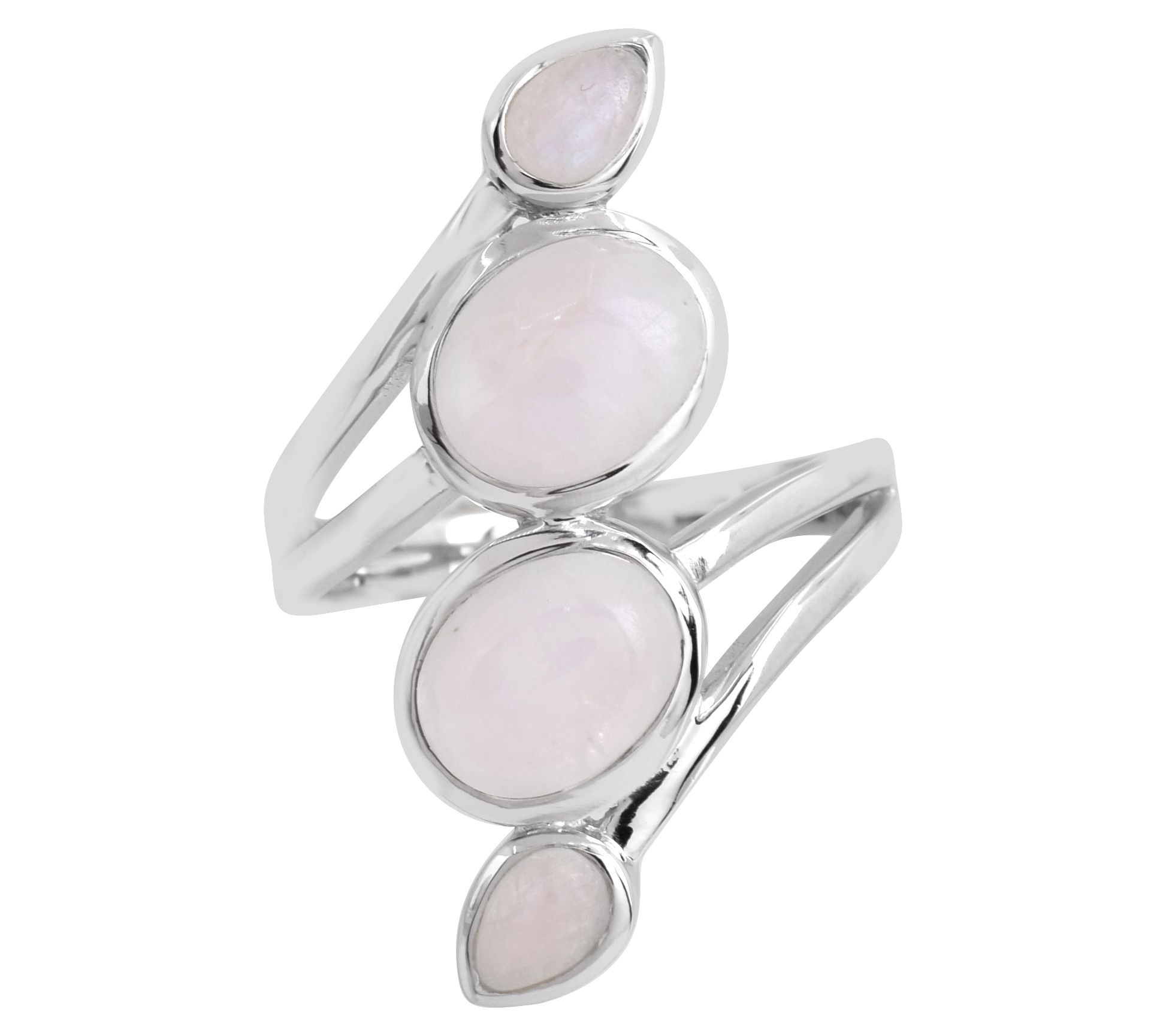 Qvc moonstone deals rings