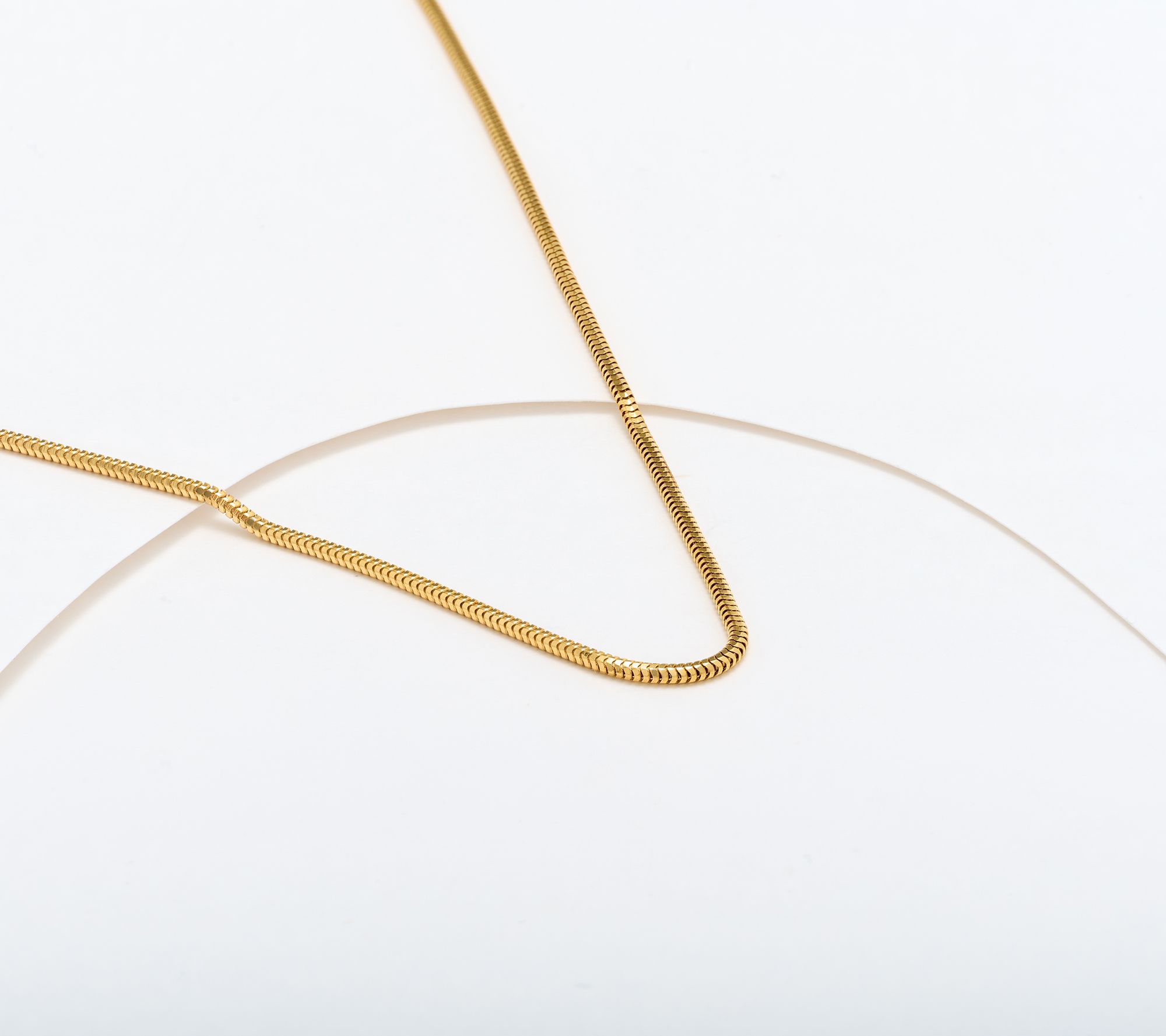 UltraFine 950 Silver Adjustable Snake Chain 24" Necklace